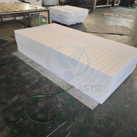 Tapis de protection de sol en PE découpé pour chantier de construction, accès temporaire par routes, levage de grues et camions lourds, sol boueux et tassement.