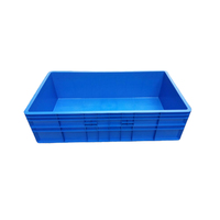 JOIN Heavy Duty entrepôt de stockage caisse en plastique empilable dépliable boîte de chiffre d'affaires standard ue pour l'industrie caisses de déménagement