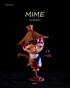Figura de acción coleccionable de moda de la 4ª serie Mime de PoPoMar Hironoes, adorno de escritorio, juguete de colección, caja misteriosa sorpresa, venta al por mayor - Product Image 4