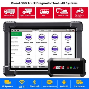 ANCEL X7HD – Instrument de diagnostic OBD haute précision pour camions lourds et engins agricoles, garantissant des résultats fiables - Product Image 2