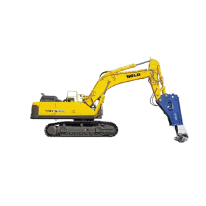 Grande pelle sur chenilles chinoise SDLG E6700HB de 70 tonnes avec excavatrice hydraulique durable de marteau concasseur pour l'exploitation minière et la construction - Product Image 5