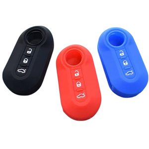 Coque en silicone pour clés intelligentes, télécommandes pour <span class=keywords><strong>Fiat</strong></span> 500 Punto - Product Image 3