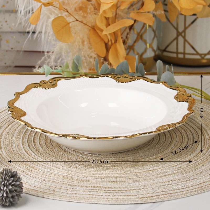 9inch deep round plate
