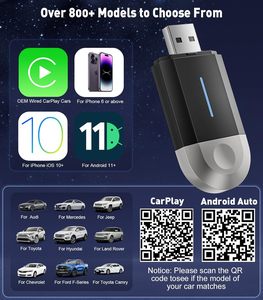 Bộ chuyển đổi không dây Phoebus Carplay không dây OEM ODM Android Auto Box Carplay SmartBox - Product Image 5