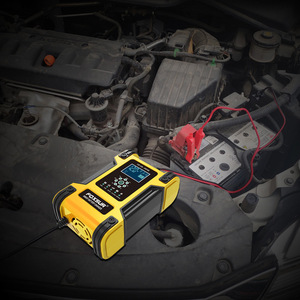 เครื่องชาร์จ<span class=keywords><strong>แบ</strong></span><span class=keywords><strong>ต</strong></span>เตอรี่ <span class=keywords><strong>FOXSUR</strong></span> 12V 24V 12A 7 ขั้น<span class=keywords><strong>ต</strong></span>อน, เครื่องชาร์จ<span class=keywords><strong>แบ</strong></span><span class=keywords><strong>ต</strong></span>เตอรี่รถยน<span class=keywords><strong>ต</strong></span>์และมอเตอร์ไซค์แบบ<span class=keywords><strong>ต</strong></span>ะกั่ว-เจล STD AGM, เครื่องชาร์จ<span class=keywords><strong>แบ</strong></span>บพัลส์พร้อมฟังก์ชั่นดูแลรักษาแบตเตอรี่และกำจัดซัลเฟต - Product Image 6