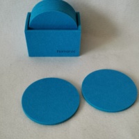 Sous-verres en feutre de polyester d'approvisionnement d'usine Tapis et tampons durables pour liquides