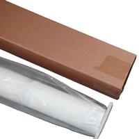 Rouleau de toile à jet d'encre pour traceur de pigments de colorant imperméable blanc mat imprimable en polyester lourd de 320 g/m²