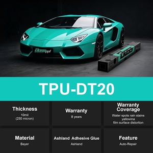 <span class=keywords><strong>Película</strong></span> Protectora para Automóviles PPF TPU-DT20 de Alta Calidad, Gran Suavidad, Alto Brillo y Alta Hidrofobicidad, Venta Caliente 2026 - Product Image 2