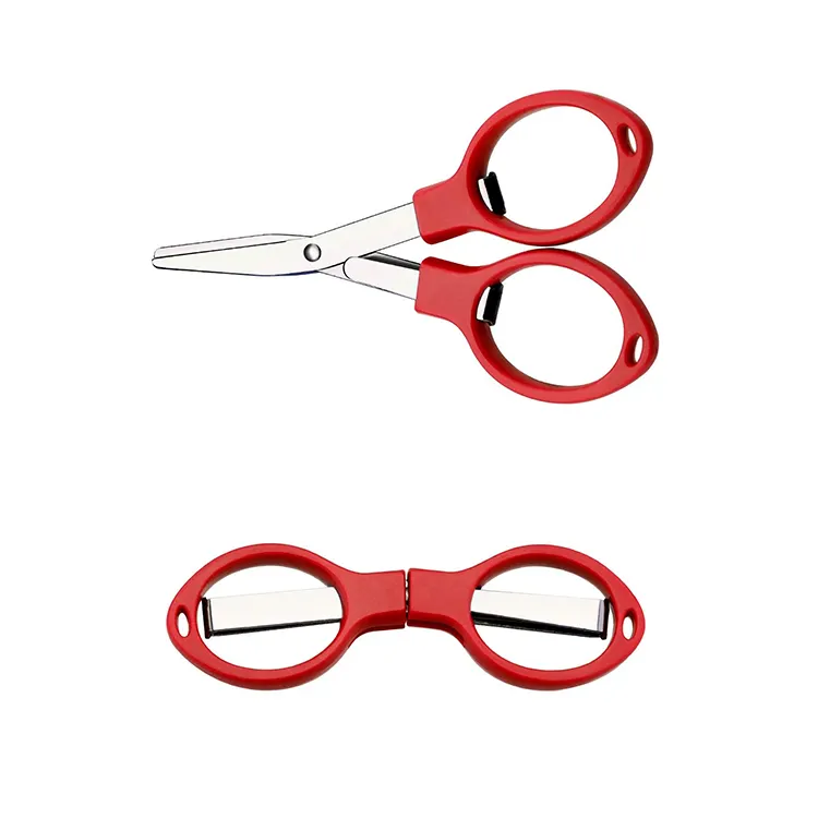 Mini Folding Scissors Safety Pocket Scissors Fishing Scissors Foldable Shears For Traveling