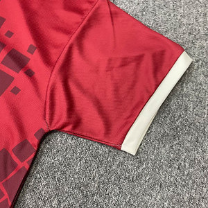 Camiseta de Fútbol con Estampado Geométrico Personalizado, Poliéster de Secado Rápido, Ropa Deportiva Transpirable, Camiseta de Fútbol Urbana - Product Image 5