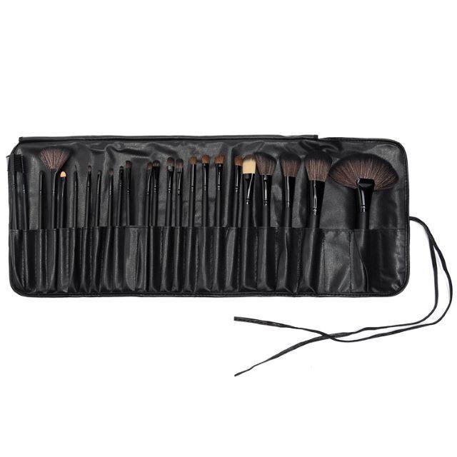 Make Up Brushes 24 Pcs Professional Synthetic Fiber Hair Foundation Powder Blush Cosmetic Private Label Makeup Brush Sets