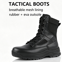 Vente chaude, bottes tactiques respirantes pour hommes, personnalisées OEM ODM, résistantes à l'usure, absorbant les chocs, bottes de chasse tactiques