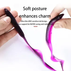 EEL Soft Lures 20cm 15cm Artificial Lures Fishing Worm Silicone Bass Pike Minnow Swimbait Jigging Plastic Baits