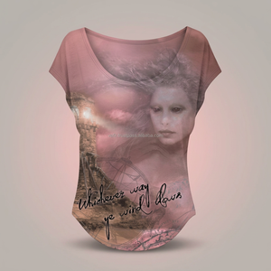 Camiseta Casual Transpirable Personalizada OEM para Adultos, Impresión Digital, Ecológica, Comprimida, de Pakistán - Product Image 2
