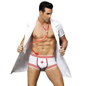 Discothèque Cosplay Hommes Sexy Lingerie Sexy Médecin Mâle Infirmier <span class=keywords><strong>Sexuel</strong></span> Uniforme Tentation Sexy Lingerie - Product Image 1