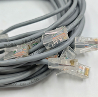 Kabel Cat RJ45 Patch Cord UTP FTP SFTP Ethernet LAN Network Cable dengan Panjang Kustom untuk Koneksi Komputer, Router, dan Switch