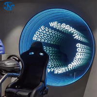 Miroir LED personnalisé pour enseignes commerciales, idéal pour bars, KTV, clubs, maisons et entreprises – Miroir atmosphérique RVB Eletrion Sign