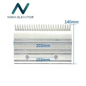 Plaque de peigne d'<span class=keywords><strong>escalator</strong></span> XAA453CD GAA453BM Pièces d'<span class=keywords><strong>escalator</strong></span> en alliage d'aluminium - Product Image 3