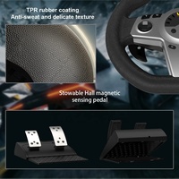 Volant de course compatible pour Xbox Series X, Xbox One, PS4 SLIM Pro, PS3, SWITCH 2, volant de jeu, manette de jeu