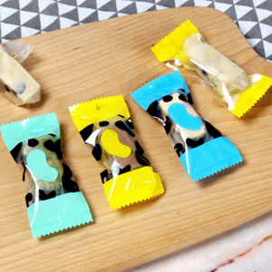 Прозрачные упаковочные пакеты из материала <span class=keywords><strong>CPP</strong></span> с гравировкой и зип-локом для индивидуальных молочных конфет, нуги и карамели - Product Image 6