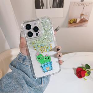 Diseño de lujo Epoxy Glitter Bling Patrón colorido para niña Funda de teléfono impermeable para <span class=keywords><strong>OPPO</strong></span> <span class=keywords><strong>Reno</strong></span> <span class=keywords><strong>13</strong></span> 5G - Product Image 3