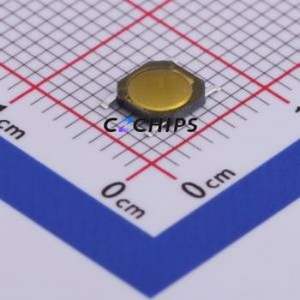 UK-B0245-SP25Y Tactile Switch SMD Switch Single Pole Single Throw Round Button 2.5N Vertical Mount - Product Image 1