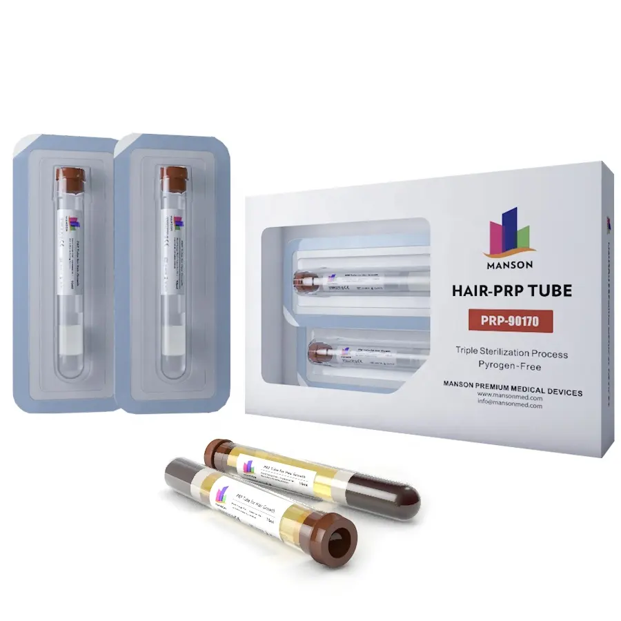 Factory Price Hair Regeneration Manson PRP Tube in Medical