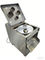 Machine à trancher les fruits et légumes en acier inoxydable à 4 trous pour bananes, pommes de terre, carottes