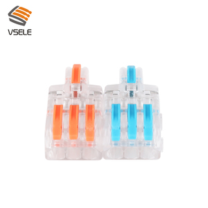 <span class=keywords><strong>Mini</strong></span> Spl 2 Trong 4 out Màu Xanh Cam Đòn Bẩy Nut Phổ Nối Nhỏ Gọn Dây Kết Nối Nhanh Chóng Splice Cáp Trong Suốt Hệ Thống Dây Điện - Product Image 6