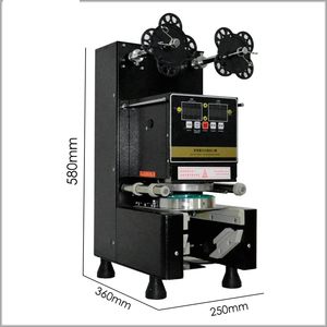 Machine de scellage automatique de gobelets en plastique 120MM pour l'industrie des boissons et des produits, 110/220V, longue durée de vie, nouveauté 2020 - Product Image 3