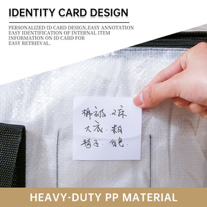 Quá Khổ Di Chuyển Túi Với Gia Cố Xử Lý Nặng-Nhiệm Vụ Lưu Trữ Tote Cho Chăn Bộ Đồ Giường Rõ Ràng Quần Áo Lưu Trữ Túi - Product Image 4