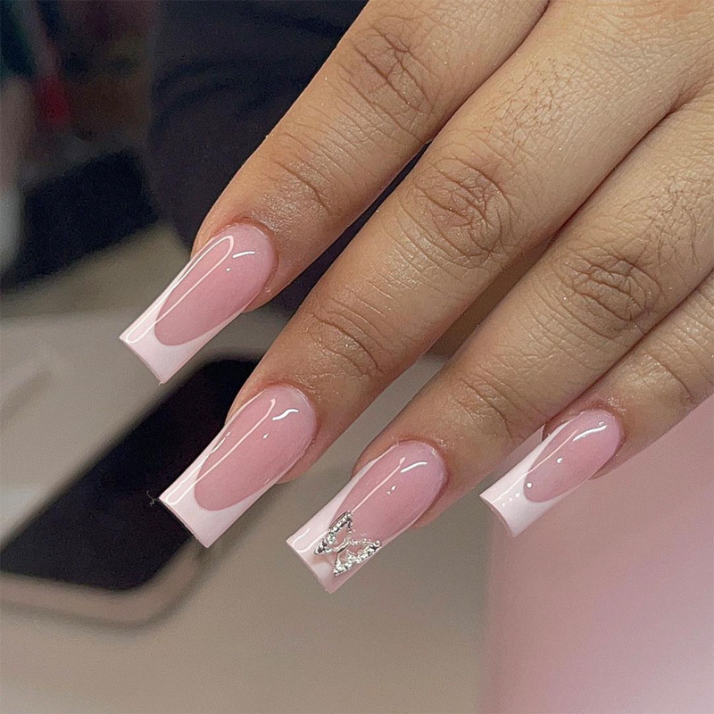 BZ1149 Argent Papillon Étroitement