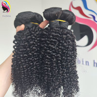 Lot de Cheveux Humains 100% Vierges Bruts, Alignés aux Cuticules, Grossiste, Kinky Curly, Origine Indienne, Brésilienne, Péruvienne, Vietnamienne, Qualité Supérieure