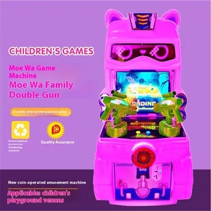 เครื่องจำลองการแข่งรถแบบหยอดเหรียญสำหรับเด็กอุปกรณ์เกมสนุกขนาดเล็กการพิมพ์ดิจิตอลโลหะพลาสติกภาษาอังกฤษ - Product Image 2