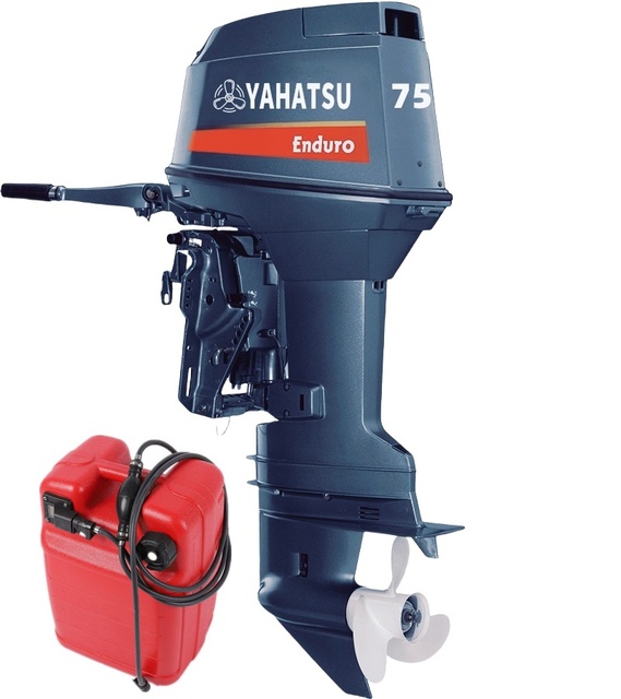 YAHATSU   Enduro Outboard Motor 2 Stroke Engine 75hp Compatible with Original YAMAHA Boat Motor and Spare Parts
