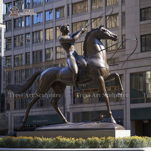 <span class=keywords><strong>Statue</strong></span> en métal moulée grandeur nature Sculpture sagittaire en bronze à vendre - Product Image 6