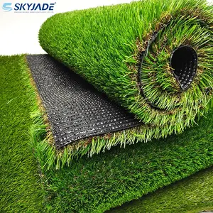 45mm/50mm Landscape Grass SKYJADE Landscape Artificial Synthetic Lawn Grass Carpet Custom Artificial Grass Turf