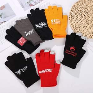 工場直送レターグローブ、完全防寒、エンボス加工、様々なカラー、サイクリングや旅行に最適 - Product Image 1