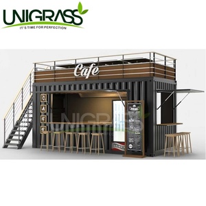 ร้านกาแฟคอนเทนเนอร์ขนาด 10 ฟุต 20 ฟุต ร้านอาหารจานด่วนขนาดเล็ก ร้านคาเฟ่ ร้านค้าเคลื่อนที่ ร้านกาแฟคอนเทนเนอร์ บ้านขายอาหาร - Product Image 2