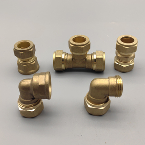 <strong>Copper</strong> Fittings ,15mm-54mm Brass CC Tee <strong>Pipe</strong> Fittings - Product Image 6