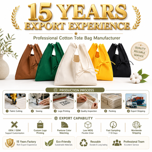 Sacs de courses écologiques personnalisés avec logo, sacs fourre-tout réutilisables en toile, sacs d'épicerie en coton naturel, vente en gros pour cadeaux promotionnels - Product Image 6