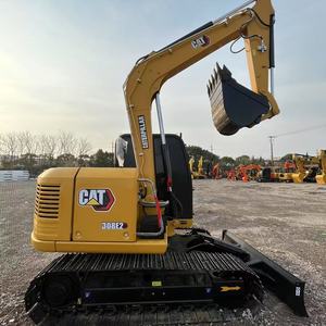 รถขุดตีนตะขาบขนาดเล็ก Caterpillar CAT308E มือสอง 8 ตัน ระบบไฮดรอลิกเดิม เครื่องจักรก่อสร้างขนาดเล็กสำหรับขาย - Product Image 4