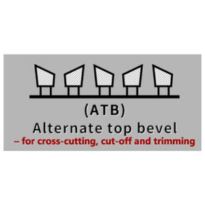 Hoja de sierra circular <span class=keywords><strong>LEUCO</strong></span> de 12 pulgadas y 96/72 dientes para panel de precisión de carpintería y sierras de mesa deslizantes - Product Image 5