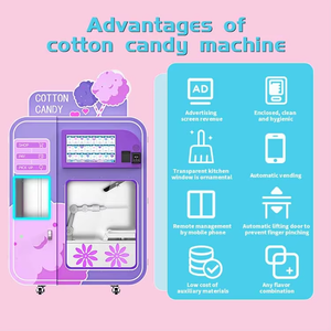 เครื่องขายขนมสายไหมอัจฉริยะรุ่นใหม่ ปี 2025 ลดราคาพิเศษ คืนทุนสูง - Product Image 2