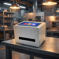 Imprimante jet d'encre industrielle haute résolution TIJ pour codes-barres et dates d'expiration, imprimante de bureau statique à écran tactile