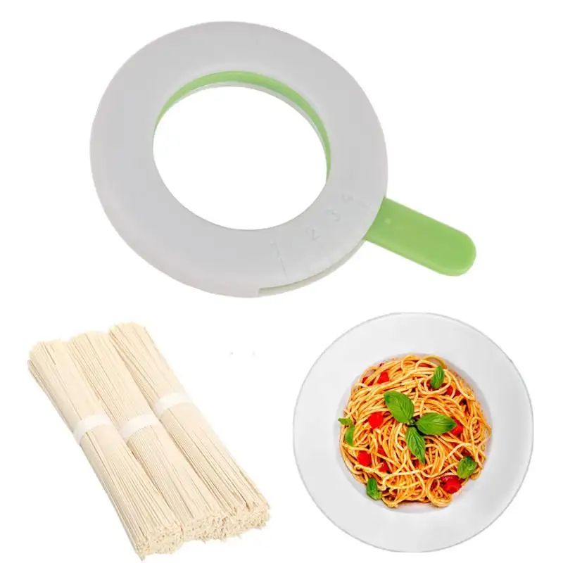 Herramientas de medida de Pasta ajustable, utensilios para medir fideos, 1-4 personas, Selector de componentes limitador, 30g