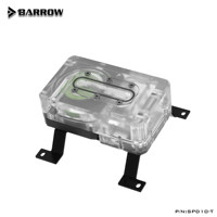 Pompe à eau Barrow PWM à vitesse contrôlée 10W, modèle MINI Pump-in-box spécialement conçu pour les boîtiers ITX SPD10-T Noir/Blanc