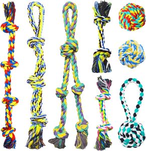 Juguete de masticación de lujo para perros con diseño de dibujos animados, de cuerda de algodón, felpa y material TPR, ideal para morder y limpiar los dientes, ¡el más vendido para exportación! - Product Image 1