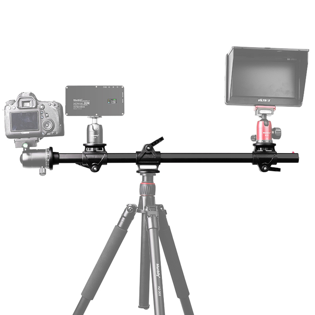 ZW-03 Manbily 3/8 Screw Cross Arm Camera Tripod Boom Arm Extension Horizontal Tripod Arm