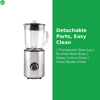 Mixeur Portable USB-C Rechargeable sur Batterie, Blender Personnel Sans BPA pour Smoothies, Jus, Maison, Gym, Voyage, Camping